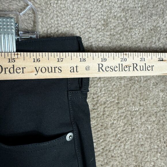 Everlane Tapered Pants Mens 34 x 30 Black Slim Fit Moisture Wicking Twill‎ NEW - Picture 7 of 13